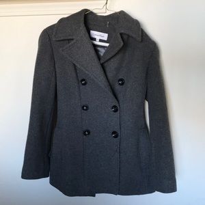 Calvin Klein Petite Pea Coat